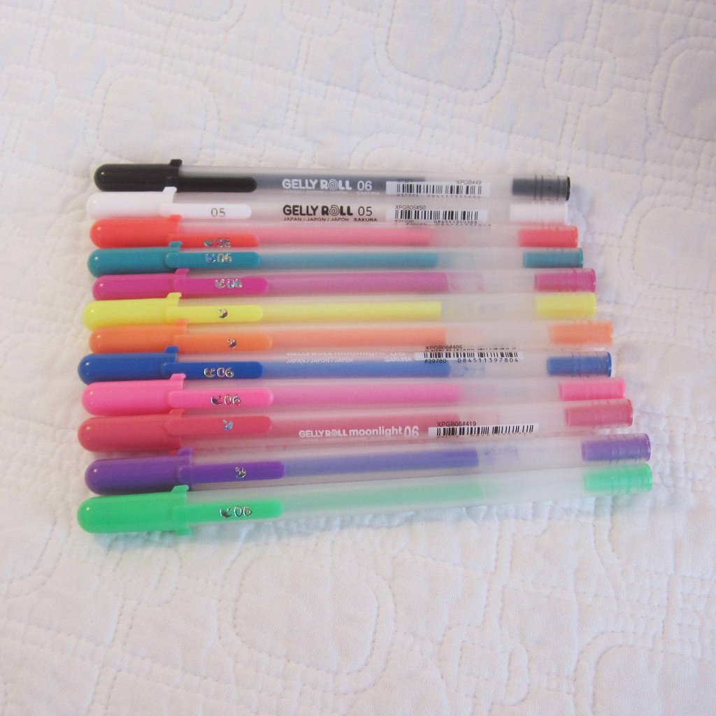 Sakura Gelly Roll Moonlight Fine Line Gel Pens by Sakura, Ice Cream Sm