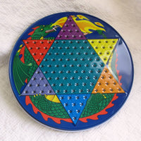 Chinese Checkers and Checkers in a Colorful Tin, Ages 5+