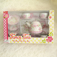 Fancy Tin Tea Set for Ages 3+