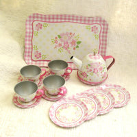 Fancy Tin Tea Set for Ages 3+
