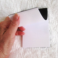 Rhodia Classic Small Black Notepad Staplebound, “DotPad” Paper