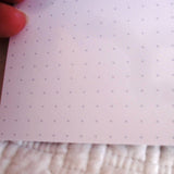 Rhodia Classic Small Black Notepad Staplebound, “DotPad” Paper