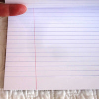 Rhodia Classic Large Black Notepad, Staplebound, Lined Paper