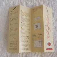 Calligraphy Pen with Ink Cartridges, Wide Nib, by Brause