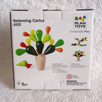 Balancing Cactus Stacking Game by Plan Toys, Ages 3+, Sustainably Made, Wood