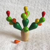 Balancing Cactus Stacking Game by Plan Toys, Ages 3+, Sustainably Made, Wood