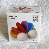 Baby Car Rattle and Teether by Plan Toys, Ages 6 mo. +