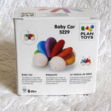 Baby Car Rattle and Teether by Plan Toys, Ages 6 mo. +