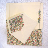 Luxury Italian Stationery Portfolio, 10 Sheets 10 Envelopes, Kartos "Signoria"