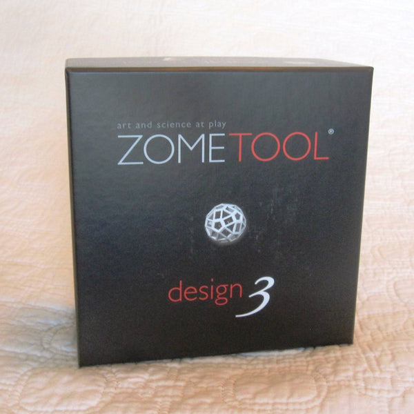 "design 3" Black and White Building Kit by ZOMETOOL: Art & Science at Play, Ages 13 - Adult