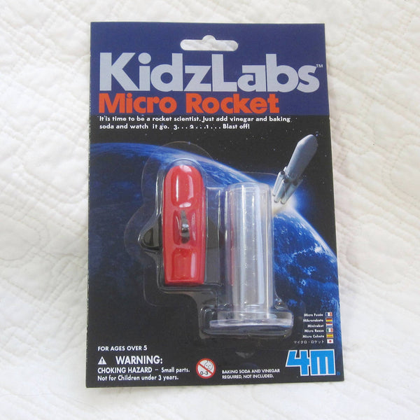 Micro Rocket Launcher Kidz Labs Experiement, Ages 5+