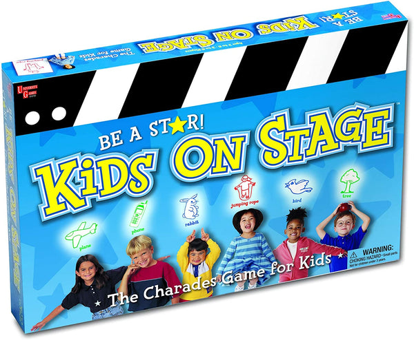 Kids on Stage Charades Game for Kids, Ages 3+