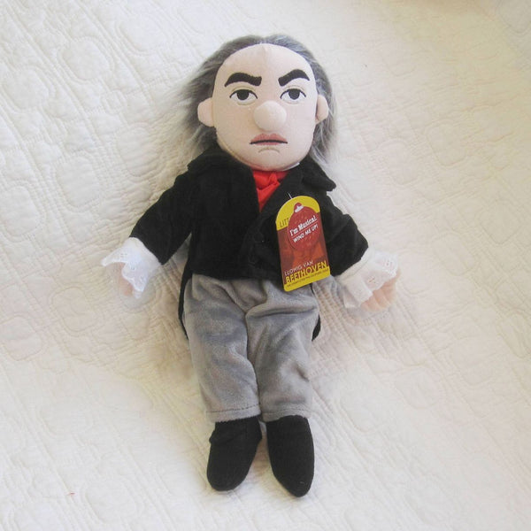 Beethoven Fun Plush Doll with Music Box by Unemployed Philosophers