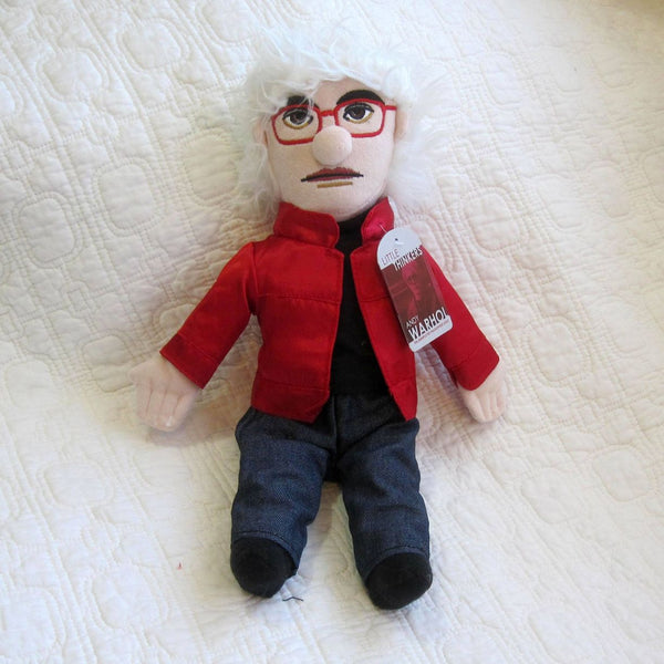 Warhol Fun Plush Doll by Unemployed Philosophers, Ages 7 - adult