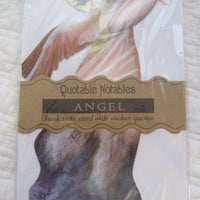 Giotto's Angel "Quotable Notable" Greeting Card