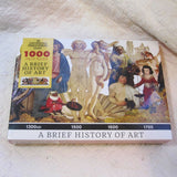 Brief History of Art 1,000 piece Puzzle by Unemployed Philosophers' Guild