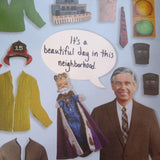 Hello Neighbor! Mr. Rogers Dress Up Magnet Set, Ages 5 to adult