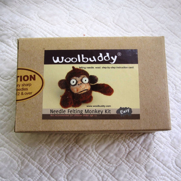 Felting Craft Kit, Create a Cheeky Monkey, Ages 12 to Adult – Dragonfly  Castle