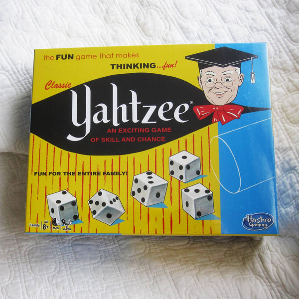 Yahtzee Dice Game of Skill and Chance, Ages 8 - Adult