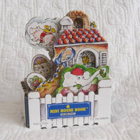 Mother Goose's House Mini House Board Book by Peter Lippman, Ages 1 - 5