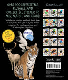 Eyelike Stickers: Wild Animals, Collection of 400 Realistic, Reusable Stickers Book, Ages 4+
