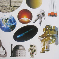 Eyelike Stickers: Space, Collection of 400 Realistic, Reusable Stickers Book, Ages 4+