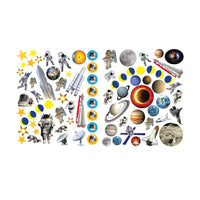 Eyelike Stickers: Space, Collection of 400 Realistic, Reusable Stickers Book, Ages 4+