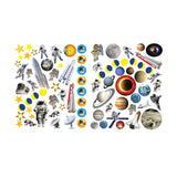 Eyelike Stickers: Space, Collection of 400 Realistic, Reusable Stickers Book, Ages 4+