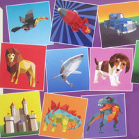 Paint by Sticker Kids, The Original: Create 10 Pictures One Sticker at a Time, Ages 5+