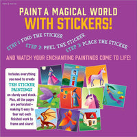Paint by Sticker Kids: Unicorns & Magic, Create 10 Pictures One Sticker at a Time, Ages 5+