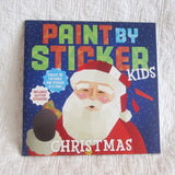 Paint by Sticker Kids: Christmas, Create 10 Pictures One Sticker at a Time, Ages 5+