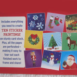 Paint by Sticker Kids: Christmas, Create 10 Pictures One Sticker at a Time, Ages 5+