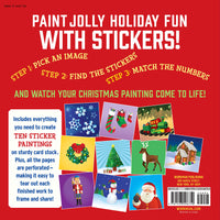 Paint by Sticker Kids: Christmas, Create 10 Pictures One Sticker at a Time, Ages 5+