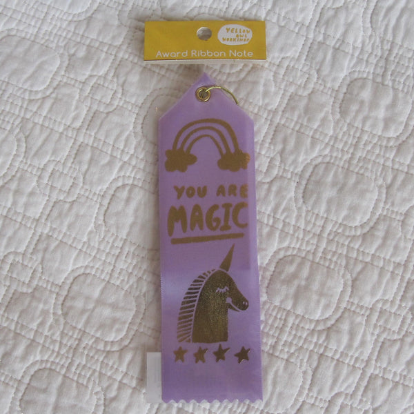 "You Are Magic" Award Ribbon Note