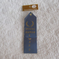 "Amazing Human" Award Ribbon Note
