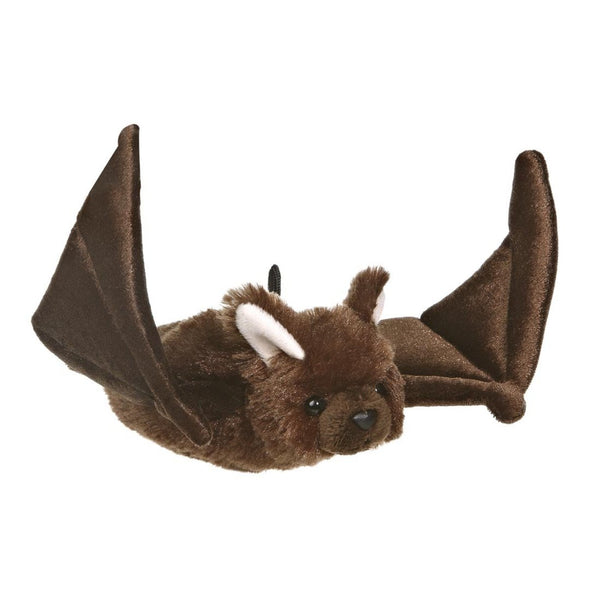 Plush Brown Bat, Plush Mini Flopsie by Aurora, Ages 3+