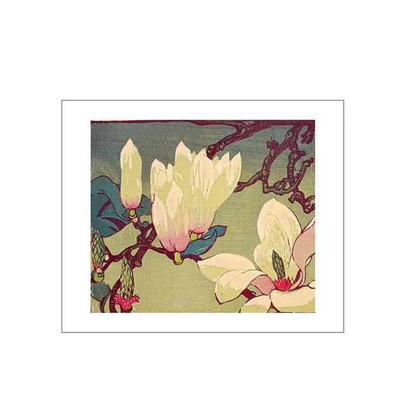 Magnolia Blossom Blank Card
