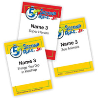 5 Second Rule Jr. , Family Fun for Ages  6 - 15 years