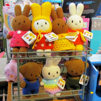 Melanie Bunny Doll, BFF of Miffy, Handmade in Tulip Dress, Ages 3+