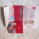Origami Fortune Teller Kit, French Design by Djeco, Ages 6+, Play Date Party Fun