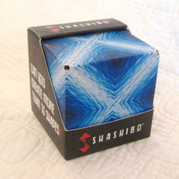 Shashibo Shape Shifting Magnetic Puzzle Box, Blue Planet Ocean and Wave Patterns, Ages 8 - adult