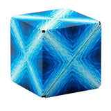 Shashibo Shape Shifting Magnetic Puzzle Box, Blue Planet Ocean and Wave Patterns, Ages 8 - adult