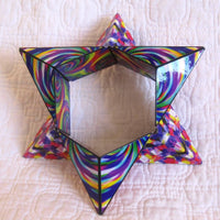 Shashibo Shape Shifting Magnetic Puzzle Box, Colorful Confetti Patterns, Ages 8 - Adult