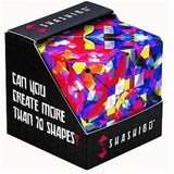 Shashibo Shape Shifting Magnetic Puzzle Box, Colorful Confetti Patterns, Ages 8 - Adult