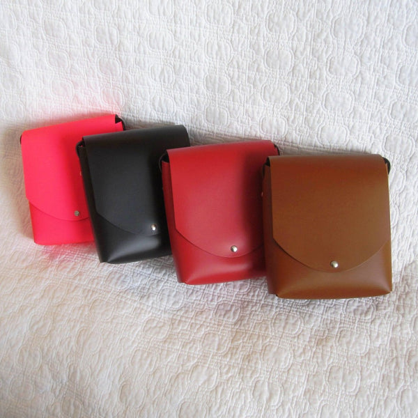 Cross Body Bag, Recycled Leather, Italian Style by San Lorenzo, Unisex
